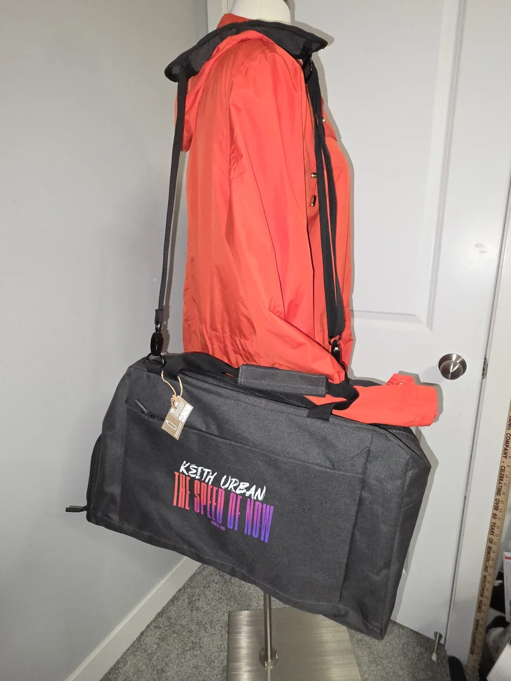 Keith Urban The Speed of Now Duffel Bag Travel Overnight Gym Bag Music Festival